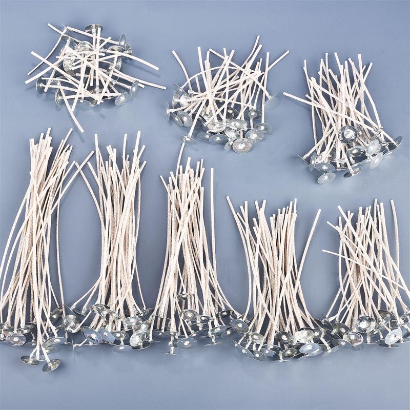 Candle Making Soy Wax - 30 Buah Sumbu Lilin Asap Rendah