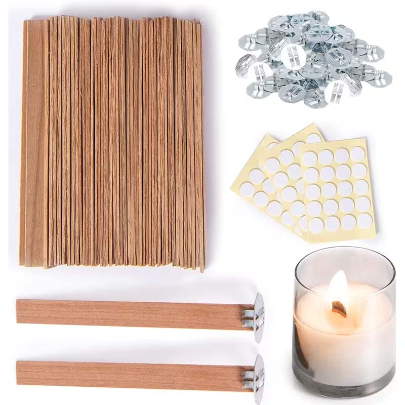 Soy Wax Pillar Blend - 60pcs Perlengkapan Pembuatan Lilin Termasuk 20pcs
