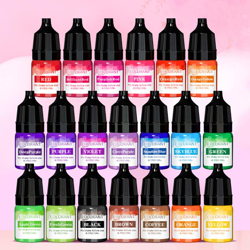 Soy Wax Pillar Blend - 5ml/botol pigmen lilin lilin pewarna tidak