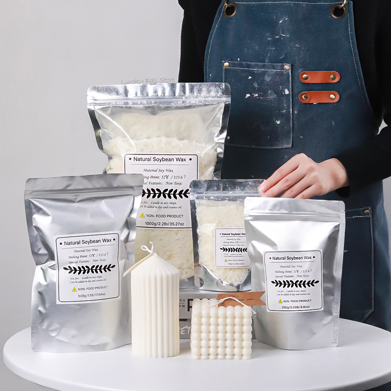 1000g 500g 250g 100g Lilin Ked - Candle Making Soy Wax ulasan dan harga