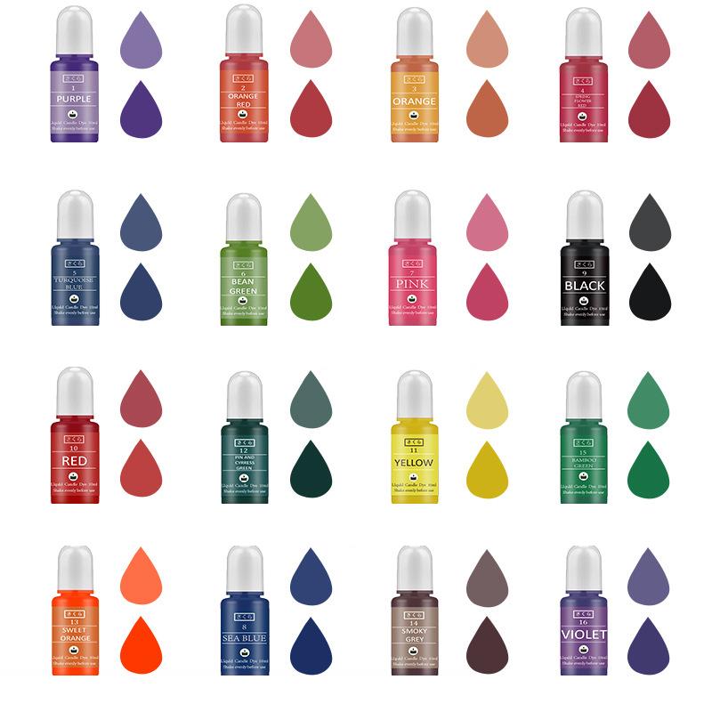 10ml/botol pigmen lilin lilin  - Soy Wax Pillar Blend ulasan dan harga