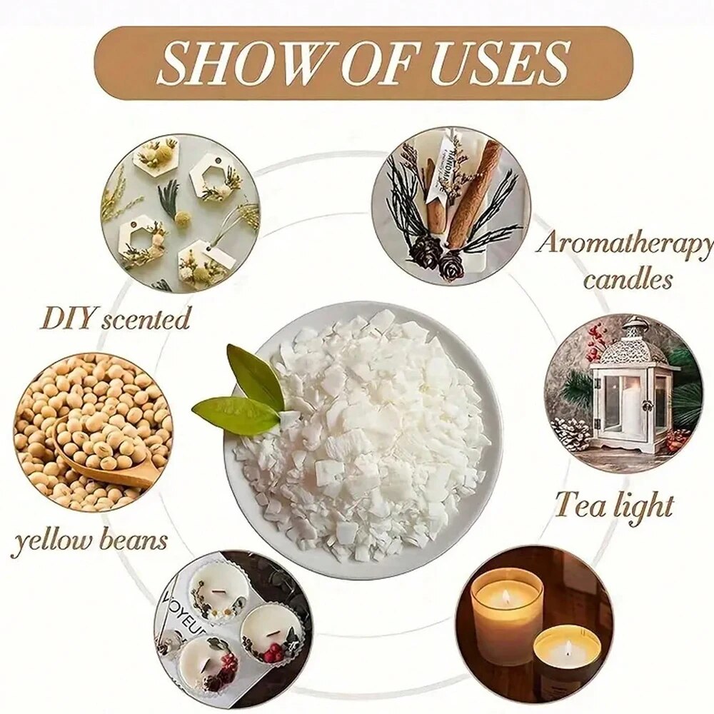 200G/1LB bahan lilin kedelai a - Soy Wax Pillar Blend ulasan dan harga