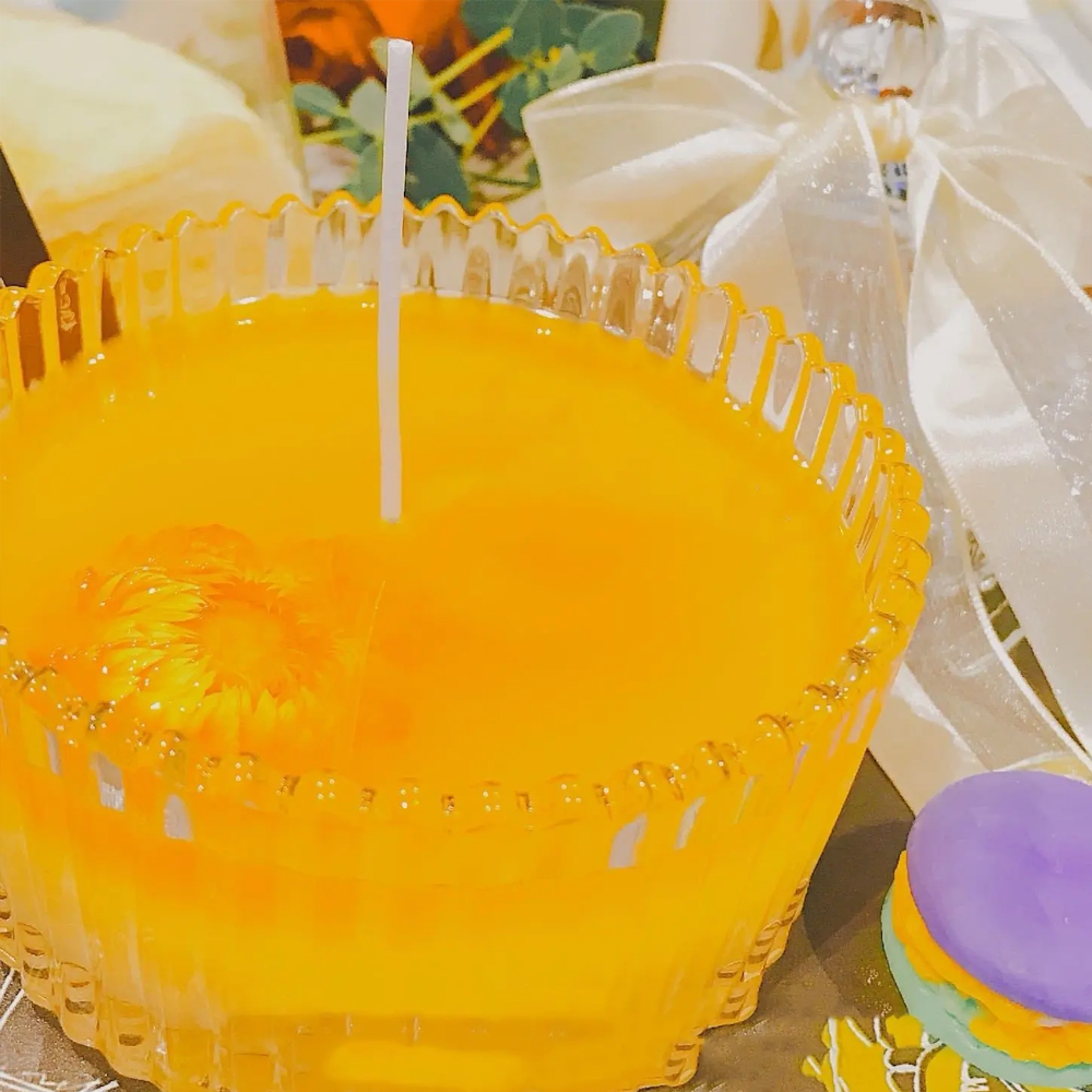 Lilin Jeli Gel Bening Kuning 2 - Candle Making Kit Wholesale ulasan dan harga