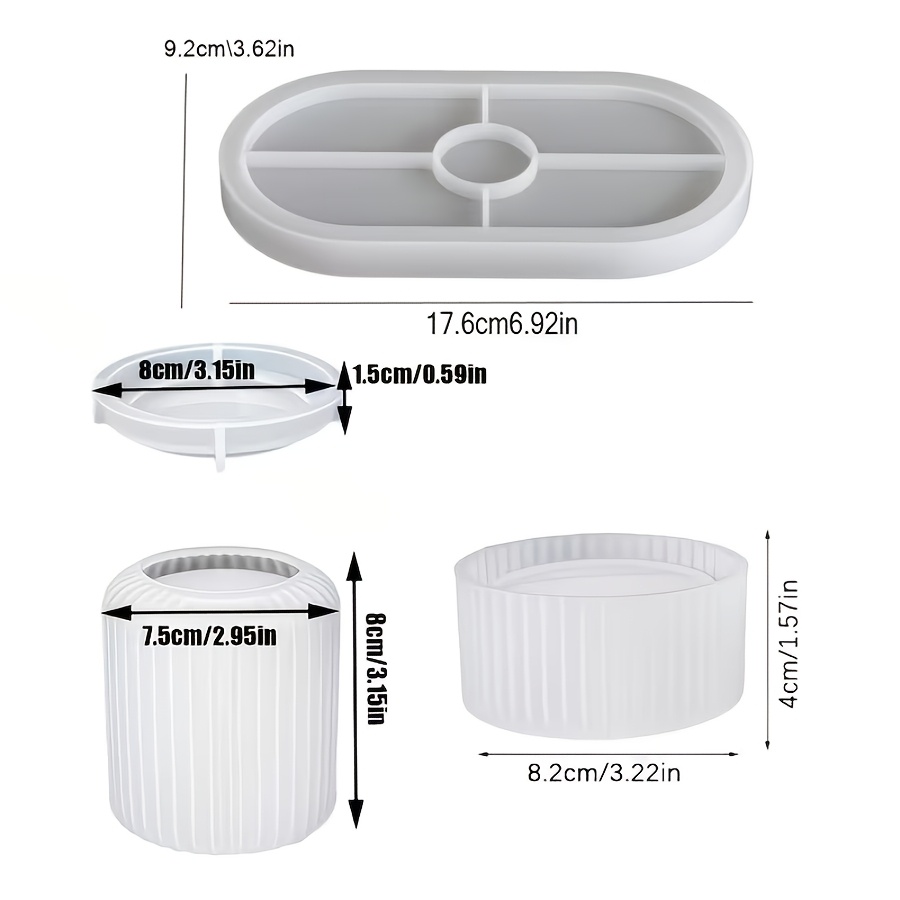 set cetakan silikon, 4 kotak p - Candle Making Kit Wholesale ulasan dan harga