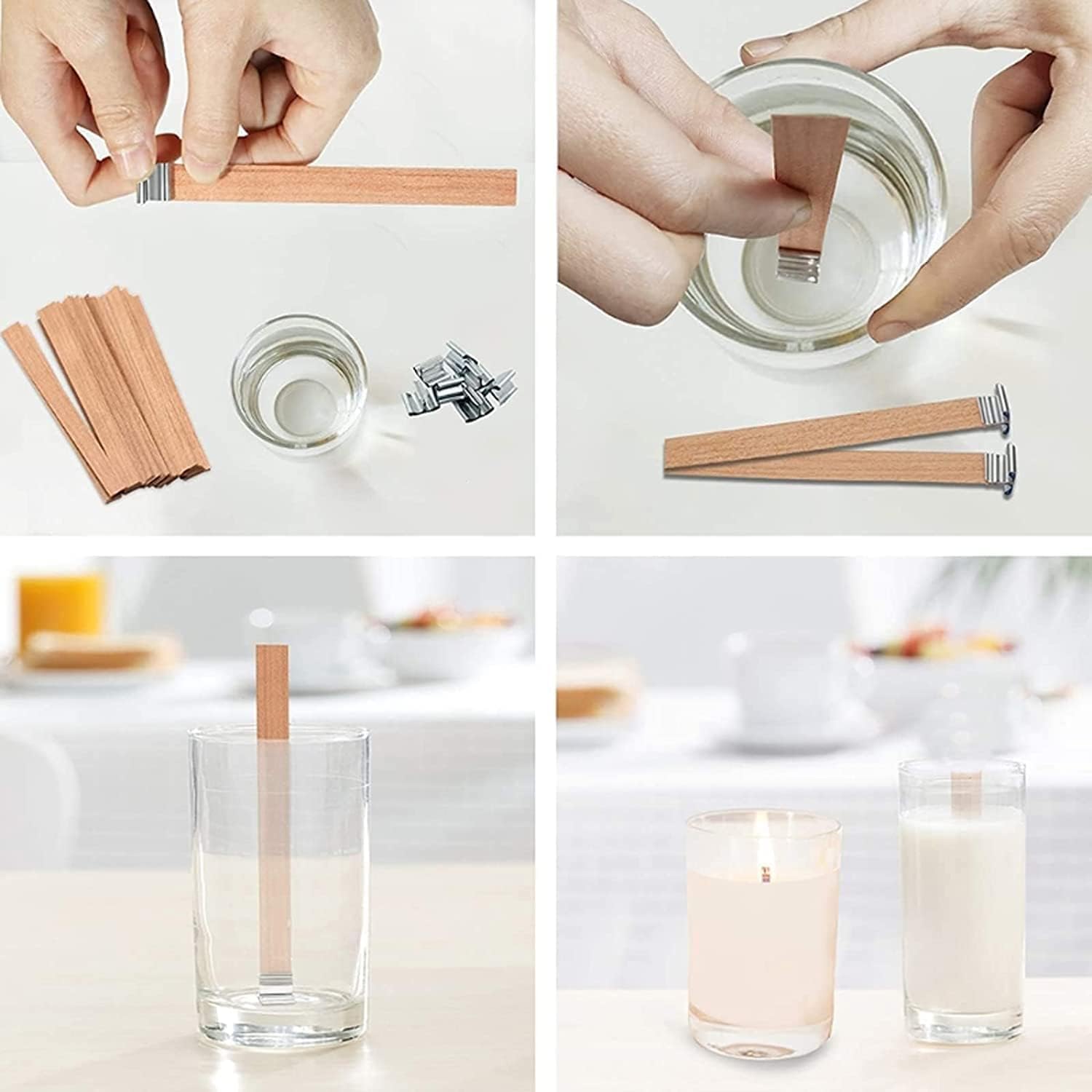 Sumbu Lilin Kayu Alami dengan  - Soy Wax Pillar Blend ulasan dan harga