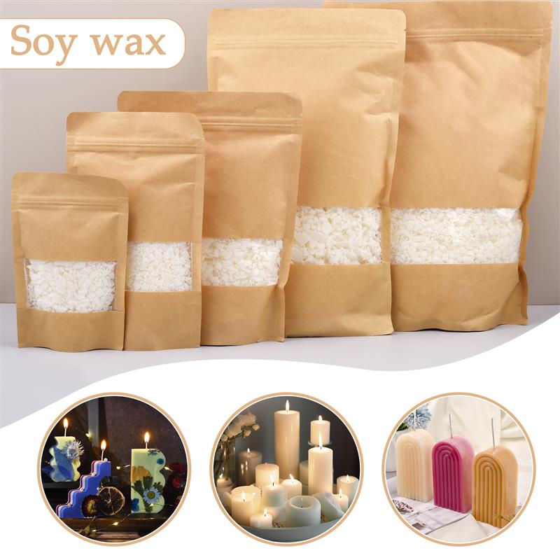 50-1000g lilin kedelai murni a - Candle Making Soy Wax ulasan dan harga