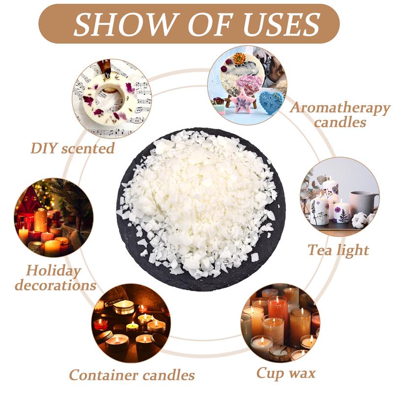50-1000g lilin kedelai murni a - Candle Making Soy Wax ulasan dan harga