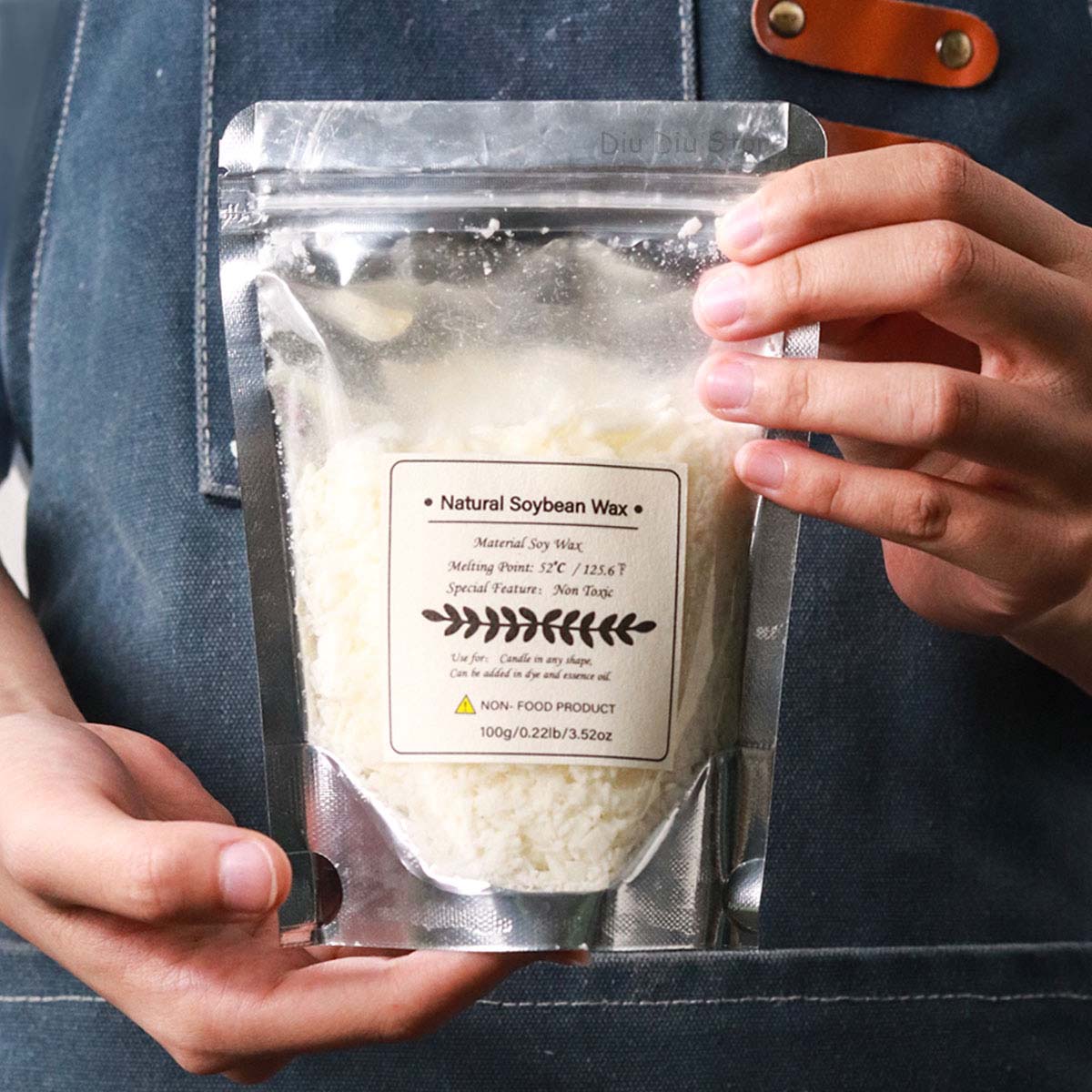 100/250/500/1000G Serpihan Lil - Candle Making Soy Wax ulasan dan harga
