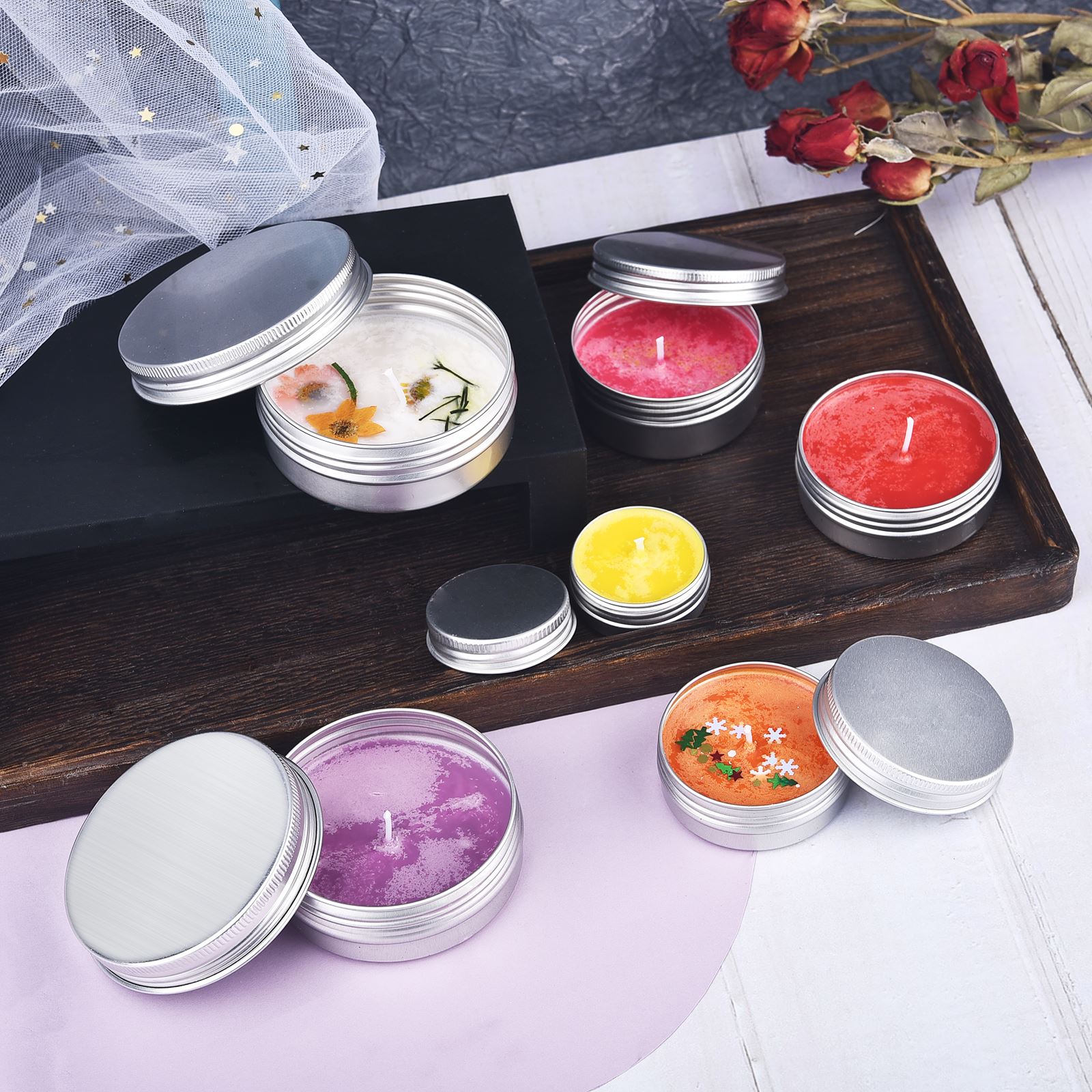 2G Pewarna Warna Lilin Lilin P - Candle Making Soy Wax ulasan dan harga