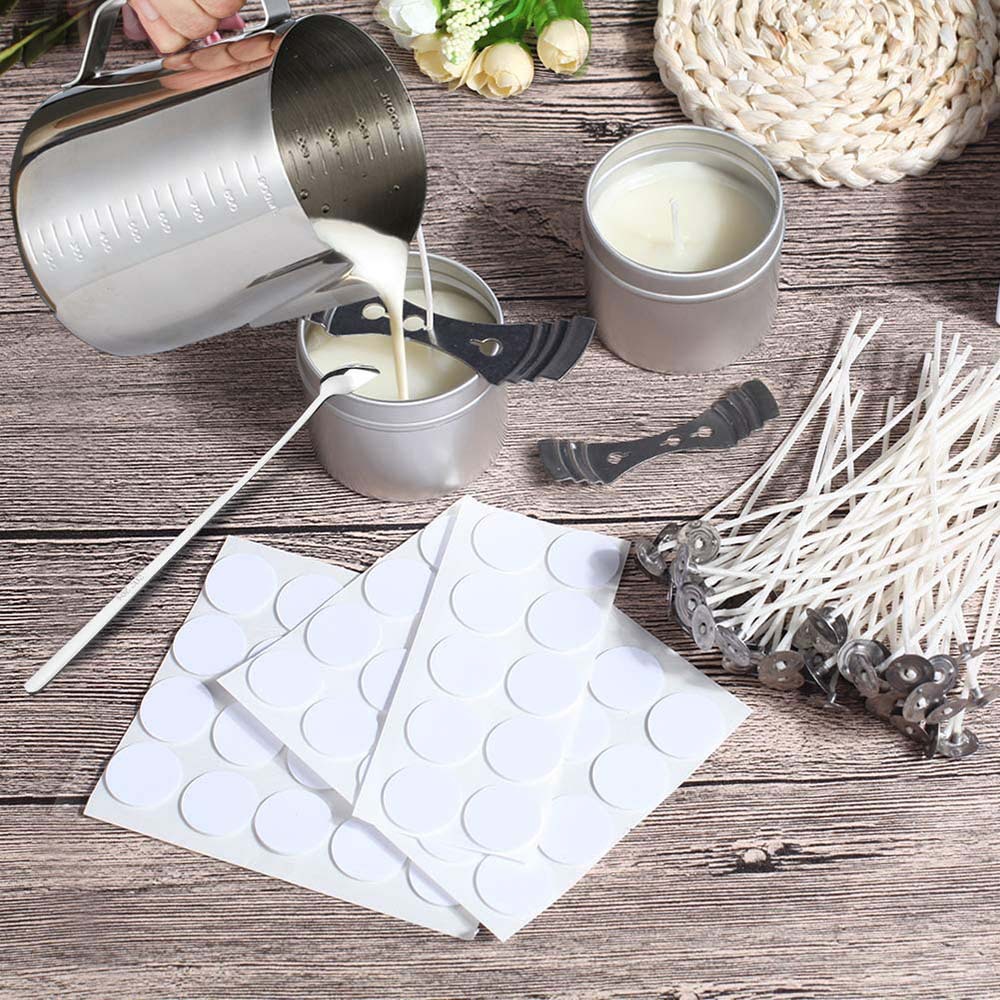Sumbu lilin tanpa asap 2.6-20c - Soy Wax Pillar Blend ulasan dan harga