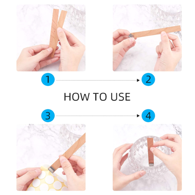 30 buah Set sumbu lilin kayu p - Candle Making Kit Wholesale ulasan dan harga