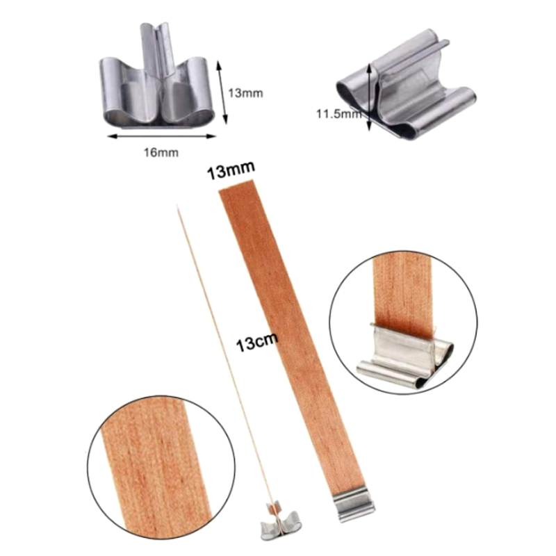 30 buah Set sumbu lilin kayu p - Candle Making Kit Wholesale ulasan dan harga