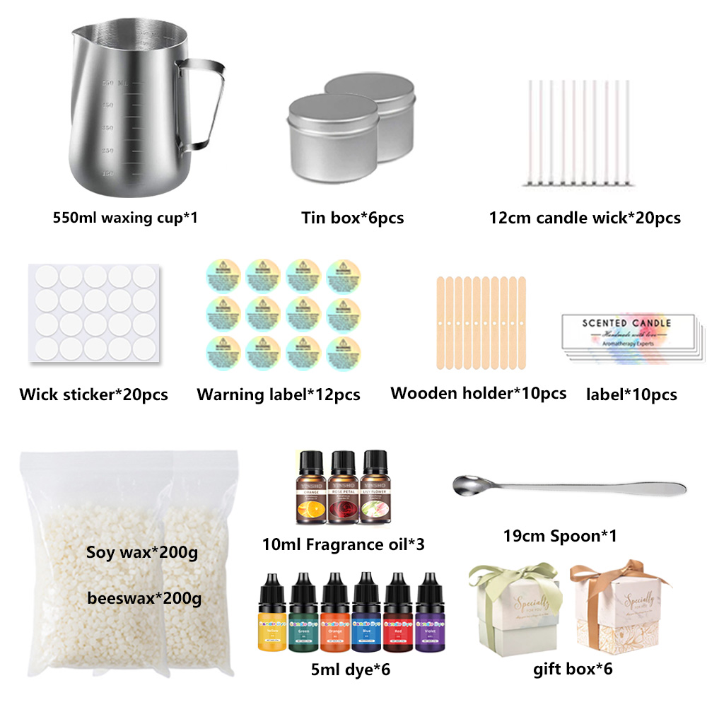 Kit pembuat lilin, set alat me - Candle Making Kit For Kids ulasan dan harga