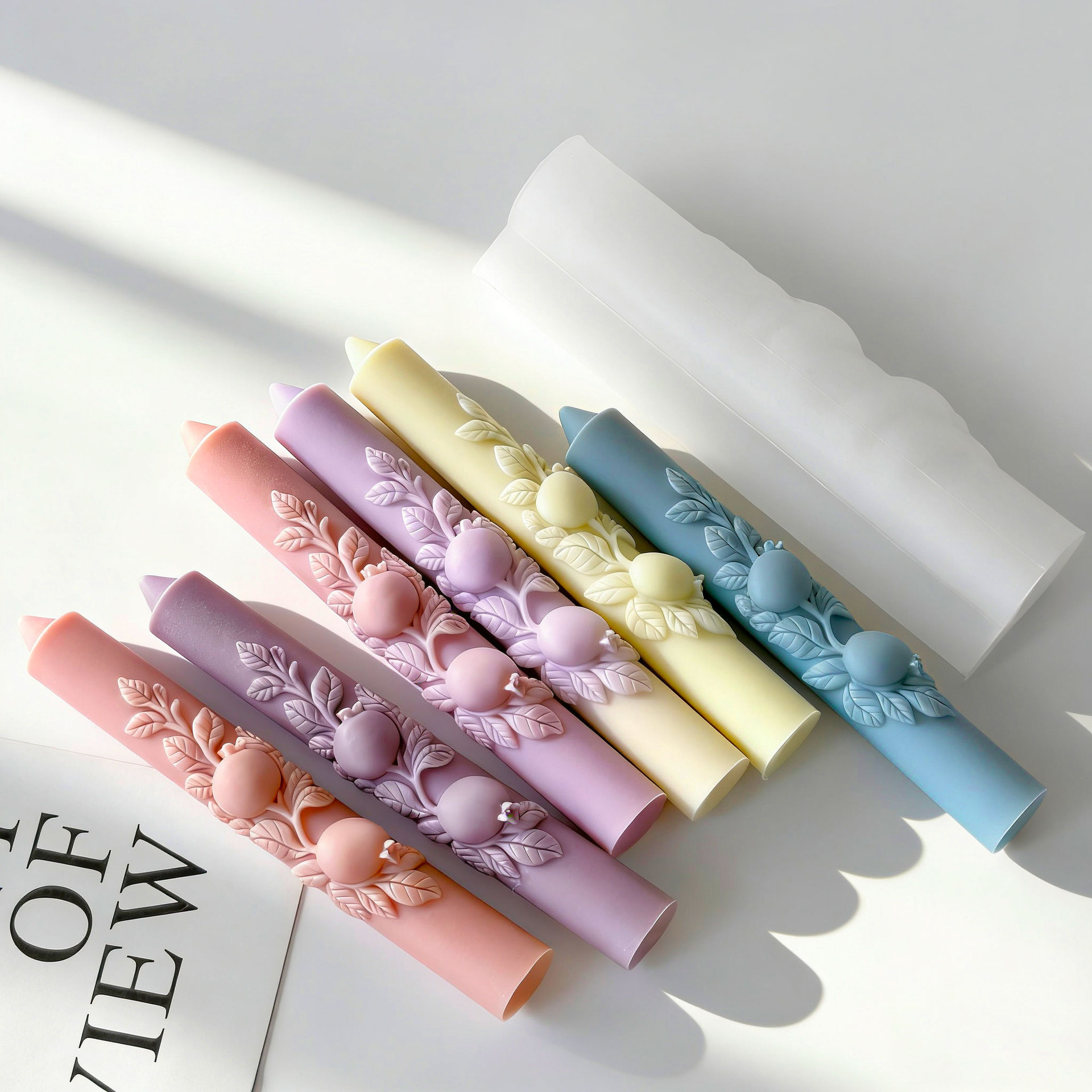 Cetakan Lilin Silikon Bentuk B - Candle Making Soy Wax ulasan dan harga