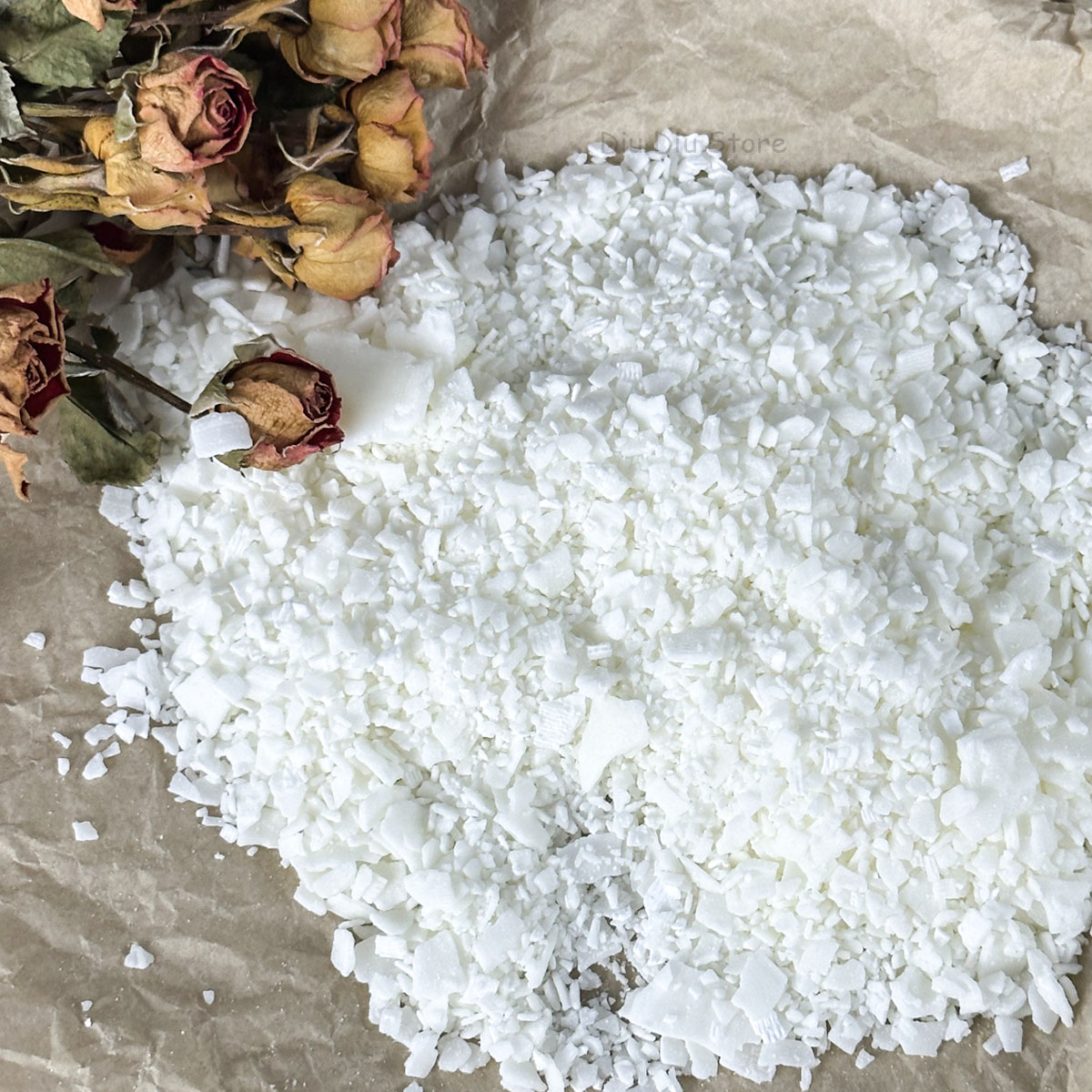1KG bahan lilin wangi butiran  - Candle Making Soy Wax ulasan dan harga